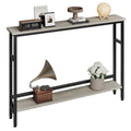 5.9 Table console étroite pour le salon