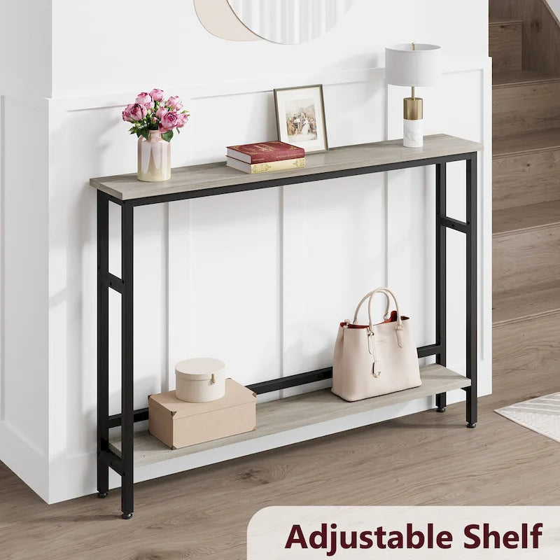 5.9 Table console étroite pour le salon