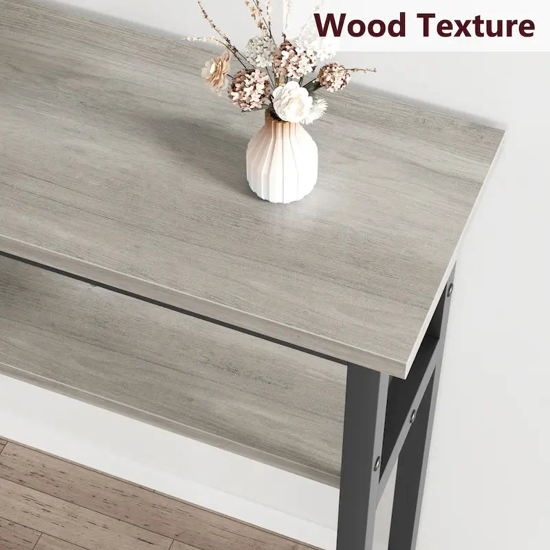 5.9 Table console étroite pour le salon