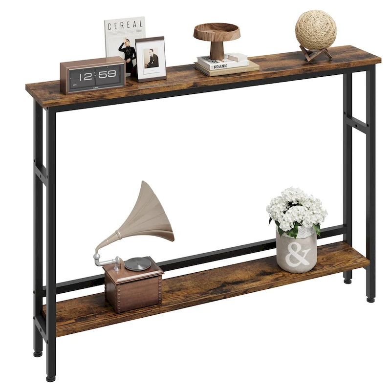 5.9 Table console étroite pour le salon