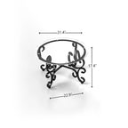 Ensemble de 3 tables basses avec surface en verre trempé, table basse ronde et table d'appoint avec construction robuste pour le salon