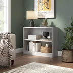 Petite bibliothèque de rangement universelle à 2 étagères de Bush Furniture