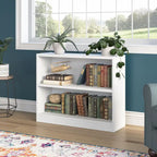 Petite bibliothèque de rangement universelle à 2 étagères de Bush Furniture