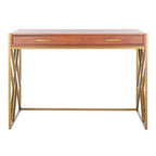 Bureau SAFAVIEH Manila moderne bicolore à 1 tiroir