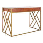 Bureau SAFAVIEH Manila moderne bicolore à 1 tiroir