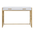 Bureau SAFAVIEH Manila moderne bicolore à 1 tiroir
