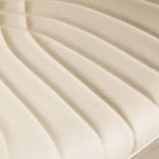 Lot de 2 tabourets de bar pivotants modernes avec dossier en cuir, assise rembourrée, base chromée, hauteur réglable, pour îlot de cuisine