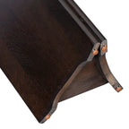 Console d'entrée, Table avec plateau ovale en similicuir marbre pour l'entrée