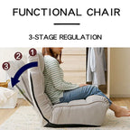 Chaise longue japonaise de balcon Tatami - 41.30 x 23.60 x 29.00
