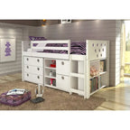 Lit jumeau mi-hauteur modulaire Circles