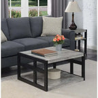 Table basse carrée Monterey de Convenience Concepts avec étagère