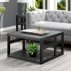 Table basse carrée Monterey de Convenience Concepts avec étagère
