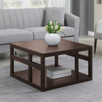 Table basse carrée Monterey de Convenience Concepts avec étagère