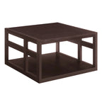 Table basse carrée Monterey de Convenience Concepts avec étagère