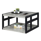 Table basse carrée Monterey de Convenience Concepts avec étagère