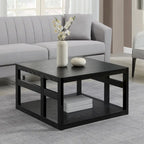 Table basse carrée Monterey de Convenience Concepts avec étagère