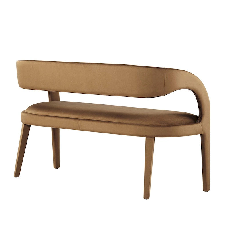 Banc d'appoint en velours Pinnacle Performance
