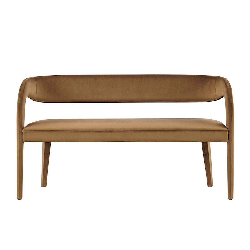 Banc d'appoint en velours Pinnacle Performance