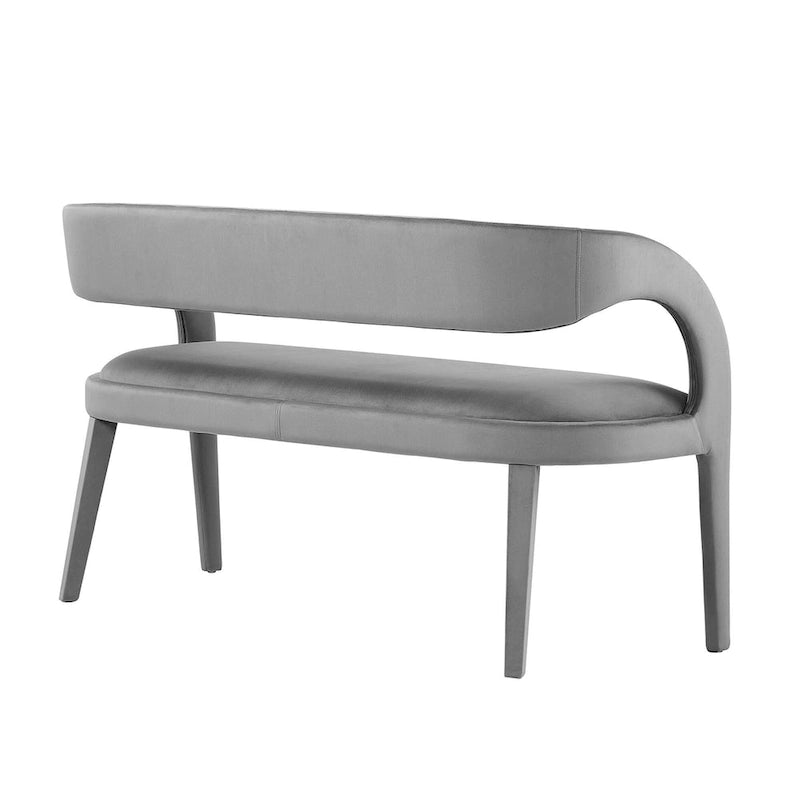 Banc d'appoint en velours Pinnacle Performance