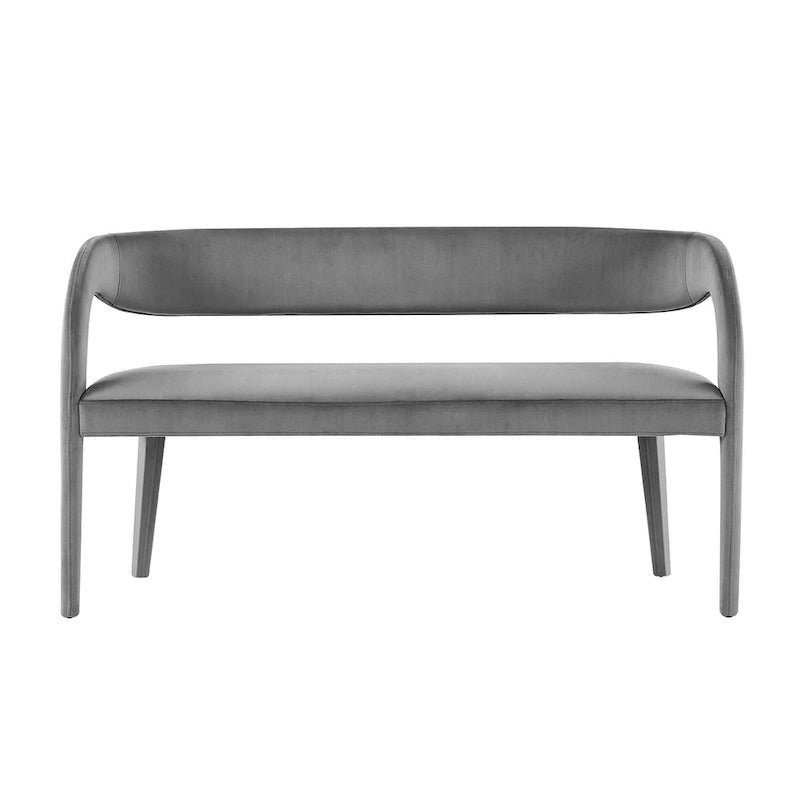 Banc d'appoint en velours Pinnacle Performance
