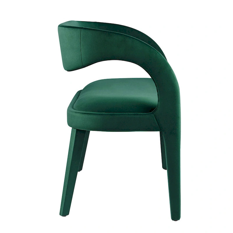 Banc d'appoint en velours Pinnacle Performance