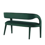 Banc d'appoint en velours Pinnacle Performance