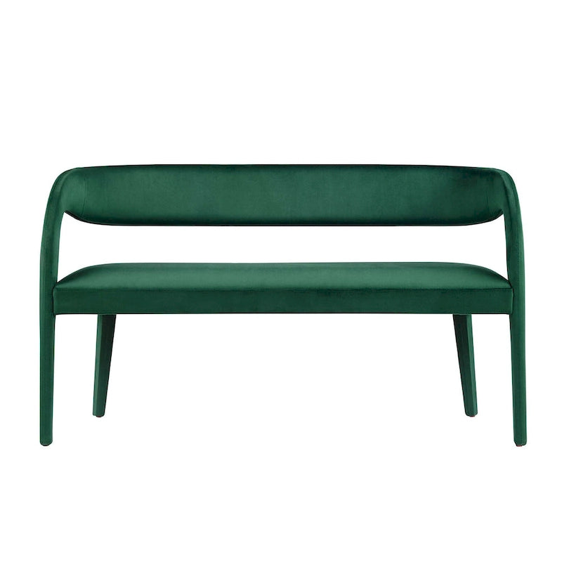 Banc d'appoint en velours Pinnacle Performance