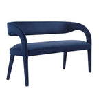 Banc d'appoint en velours Pinnacle Performance
