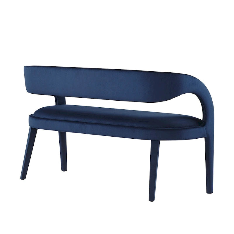 Banc d'appoint en velours Pinnacle Performance