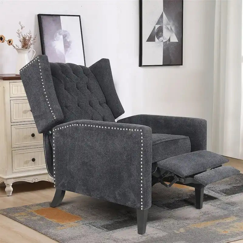 Fauteuil inclinable à dossier poussé