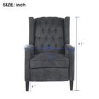 Fauteuil inclinable à dossier poussé