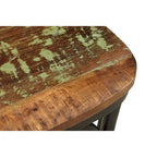 Chaises de salle à manger à dossier croisé (lot de 2)