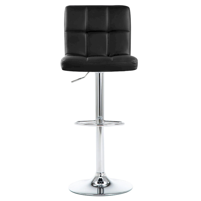 Tabourets de bar réglables en similicuir ou velours, tabourets de hauteur comptoir/bar/pub, lot de 2