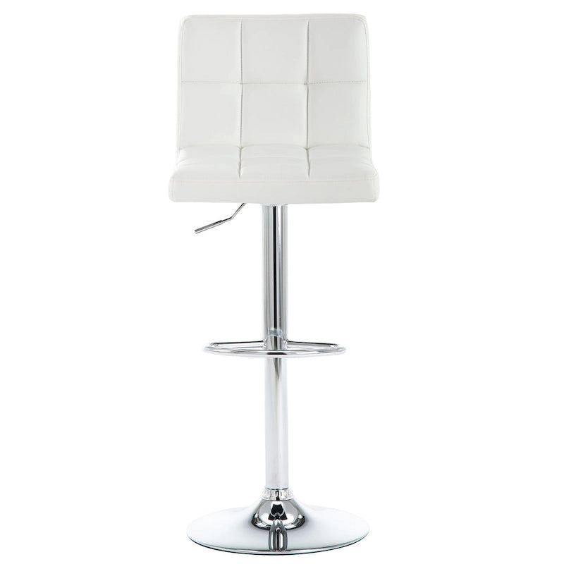 Tabourets de bar réglables en similicuir ou velours, tabourets de hauteur comptoir/bar/pub, lot de 2