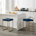 Ensemble de 2 tabourets de bar hauteur comptoir Crosley Harlowe
