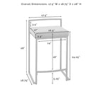 Ensemble de 2 tabourets de bar hauteur comptoir Crosley Harlowe