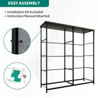 Commode verticale moderne à 8 tiroirs en tissu, tour de rangement pour chambre à coucher