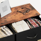 Commode verticale moderne à 8 tiroirs en tissu, tour de rangement pour chambre à coucher