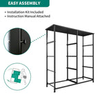 Commode verticale moderne à 8 tiroirs en tissu, tour de rangement pour chambre à coucher