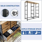 Commode verticale moderne à 8 tiroirs en tissu, tour de rangement pour chambre à coucher