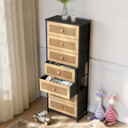 Commode de rangement à 7 tiroirs pour chambre à coucher