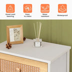 Commode de rangement à 7 tiroirs pour chambre à coucher