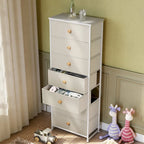 Commode de rangement à 7 tiroirs pour chambre à coucher