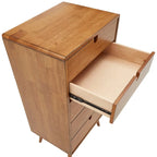 Commode 5 tiroirs Clark en chêne finition chêne par Modern