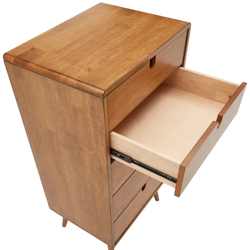 Commode 5 tiroirs Clark en chêne finition chêne par Modern
