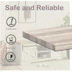 Banc de ferme pour entrée avec coussin – 120 cm