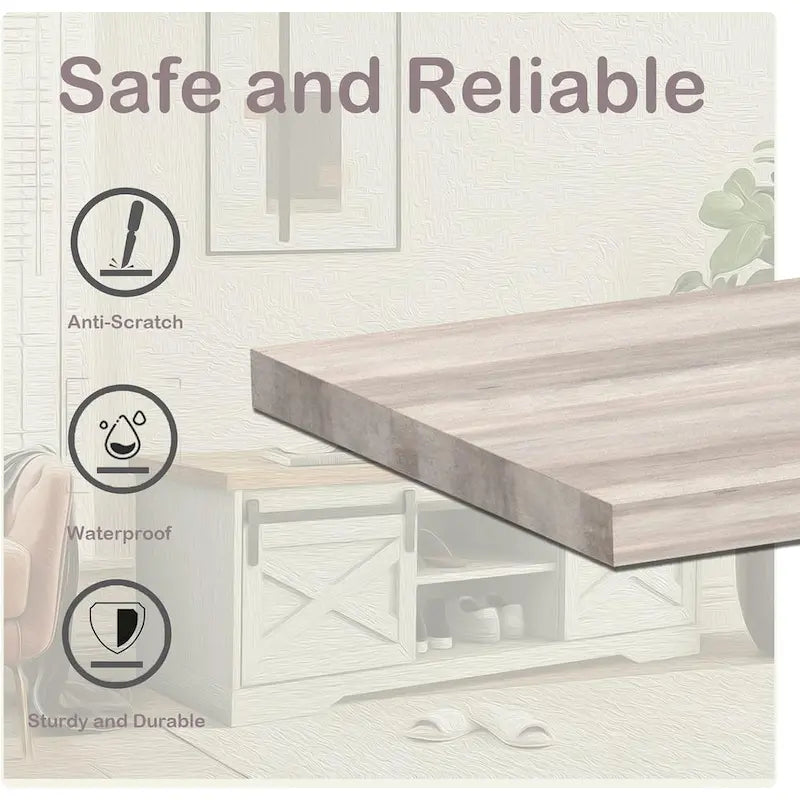 Banc de ferme pour entrée avec coussin – 120 cm