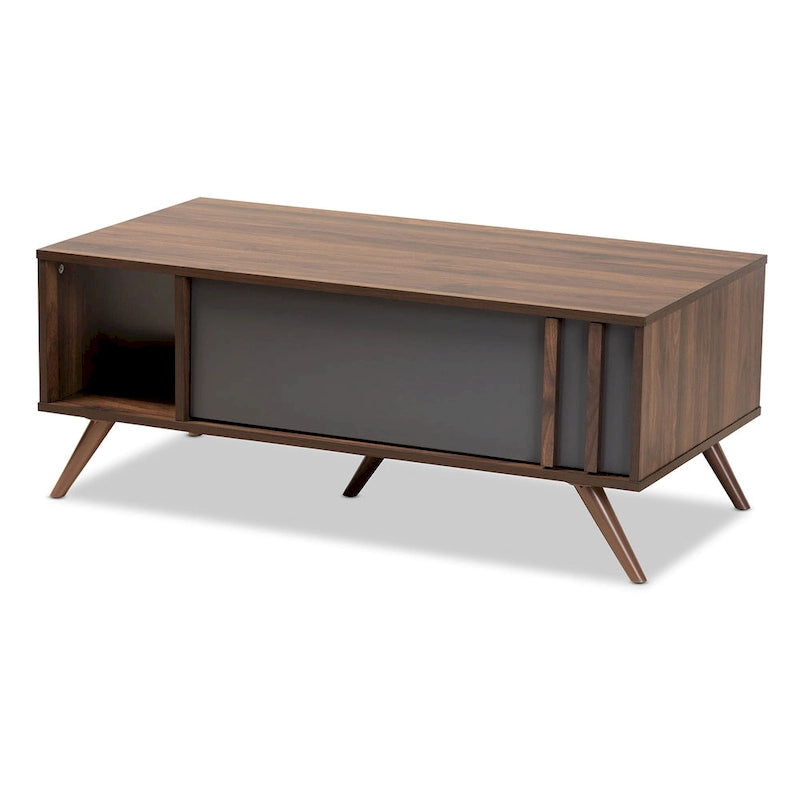 Table basse Naoki moderne et contemporaine à 1 tiroir