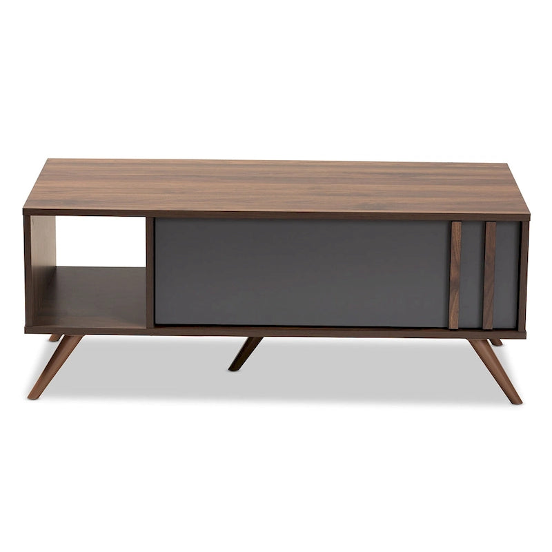 Table basse Naoki moderne et contemporaine à 1 tiroir