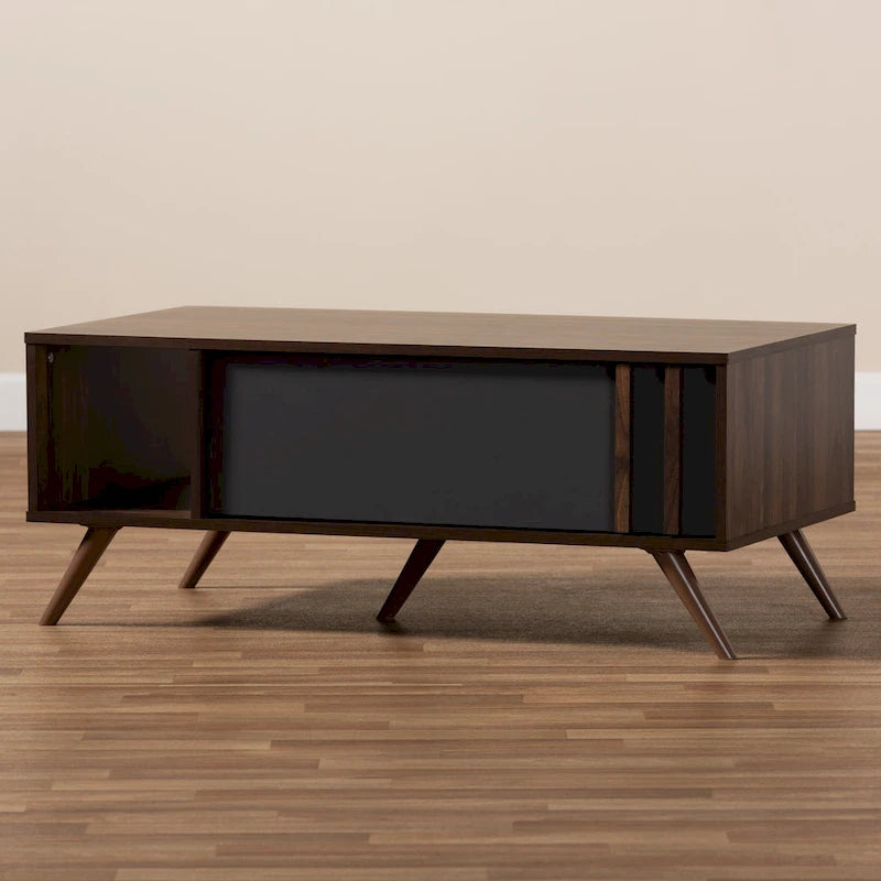 Table basse Naoki moderne et contemporaine à 1 tiroir